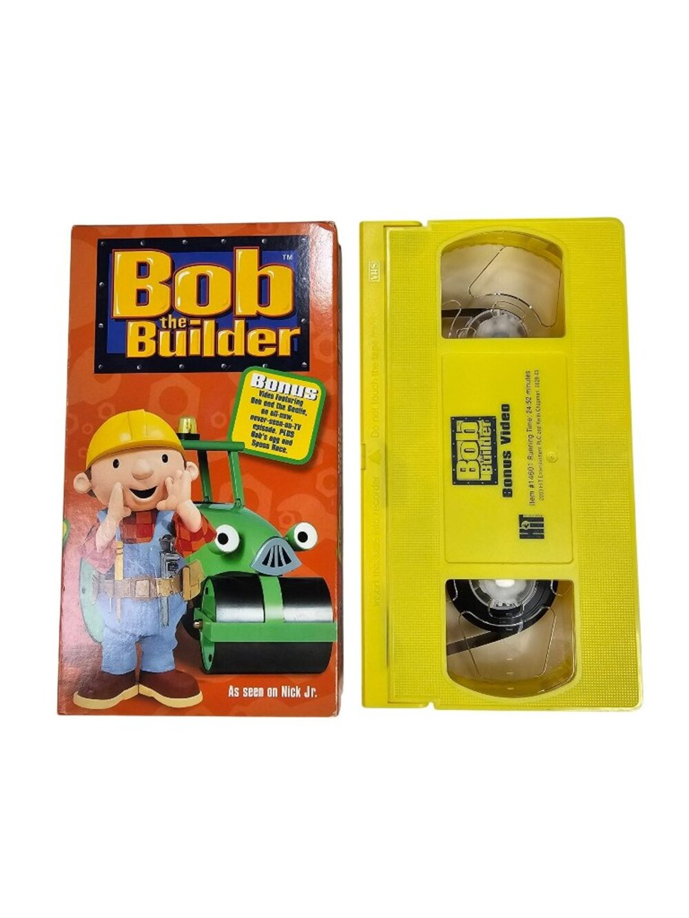 Bob The Builder Bonus Video 2003 VHS Promo Tape - Egg & Spoon Race, Goalie